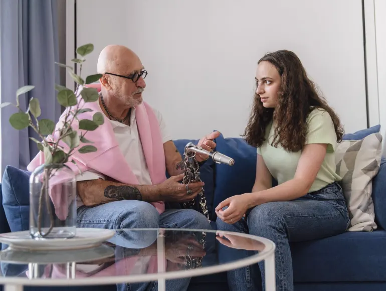 Entrevista en la casa del relato